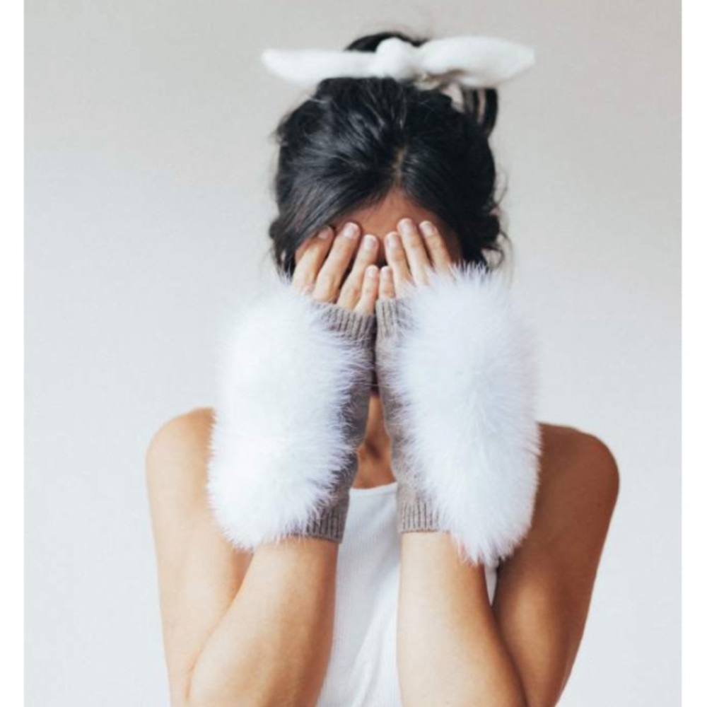 Fur Mittens